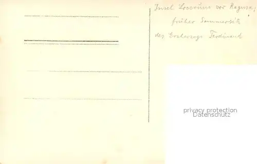 Ragusa Panorama Insel Lokrum Ragusa