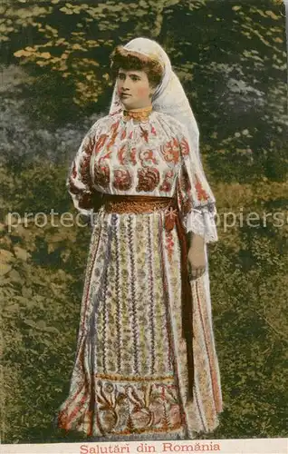 Trachten_Rumaenien  Junge Frau 