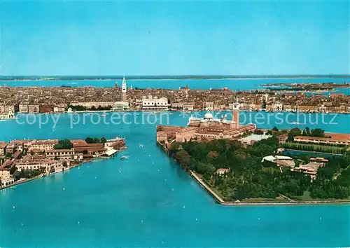 AK / Ansichtskarte Venezia_Venedig Fliegeraufnahme Venezia Venedig