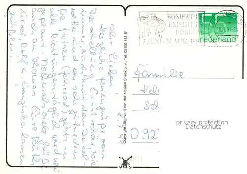 AK / Ansichtskarte Terschelling Motiv mit Leuchtturm Trachten Terschelling