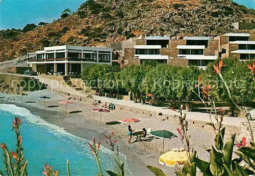 AK / Ansichtskarte Agios_Nikolaos_Kreta Hotel Ariadni Strand Agios_Nikolaos_Kreta