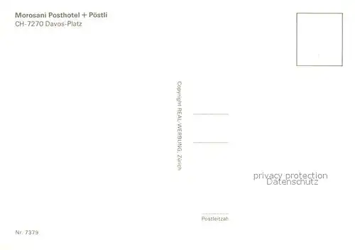 Davos_Platz_GR Morosani Posthotel und Poestli Davos_Platz_GR