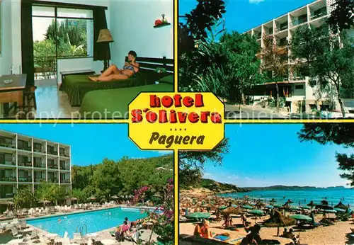 Paguera_Mallorca_Islas_Baleares Hotel s Olivera Piscina Playa Paguera_Mallorca