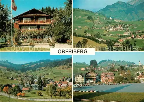 Oberiberg Teilansichten Landschaftspanorama Oberiberg