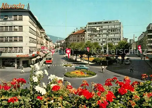 Biel_Bienne Rue de la Gare Bahnhofstrasse Biel Bienne