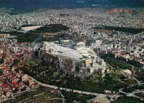 Athenes_Athen Akropolis Fliegeraufnahme Athenes Athen