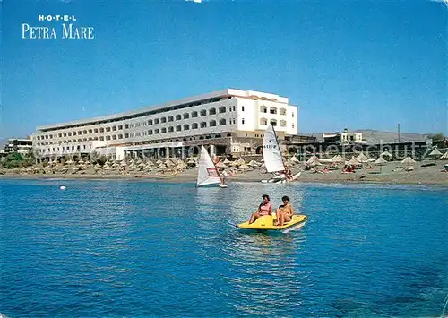 Ierapetra_Kreta Hotel Petra Mare Ansicht vom Meer aus Ierapetra Kreta