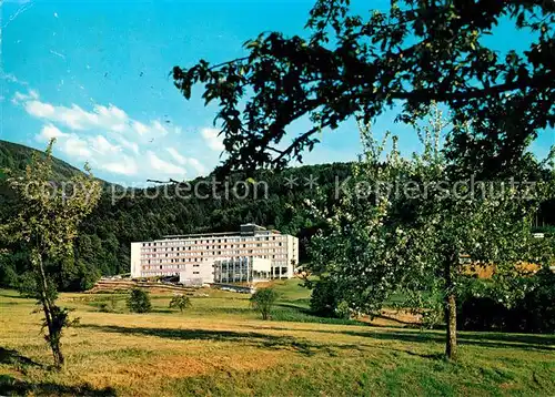 Waldkirch_Breisgau Herz  und Kreislaufklinik Landschaftspanorama Schwarzwald Waldkirch Breisgau