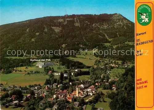 Sankt_Radegund_Innviertel Kurhaus der PVA Seilbach zum Stoeckl Fliegeraufnahme Sankt_Radegund_Innviertel