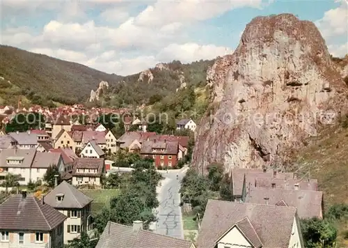 Blaubeuren Kloetzle Blei Felsen Schwaebische Alb Blaubeuren