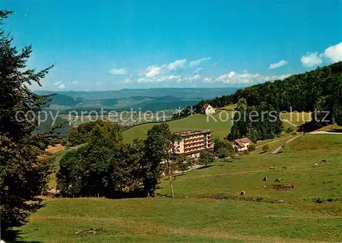 Laeufelfingen Kurhotel Bad Ramsach Ausblick Richtung Schwarzwald Laeufelfingen