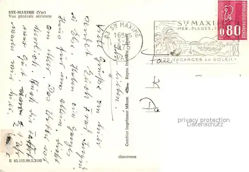 Sainte_Maxime_sur_Mer_Var Le Port vue aerienne Sainte_Maxime_sur_Mer_Var