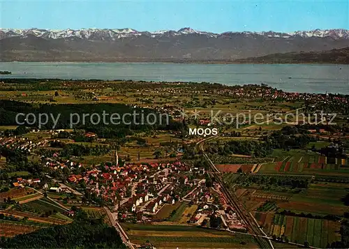 Moos_Eriskirch Theresienheim Bodensee Alpenkette Fliegeraufnahme Moos Eriskirch