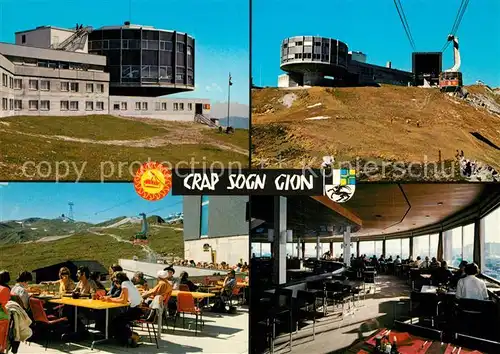 Laax Crap Sogn Gion Berghotel Panoramarestaurant Bergstation Laax