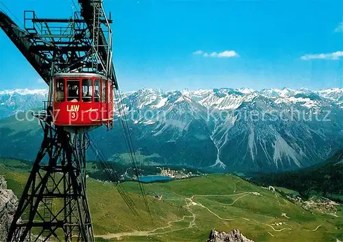 Arosa_GR Weisshorngipfel Bergbahn Fernsicht Alpenpanorama Arosa_GR