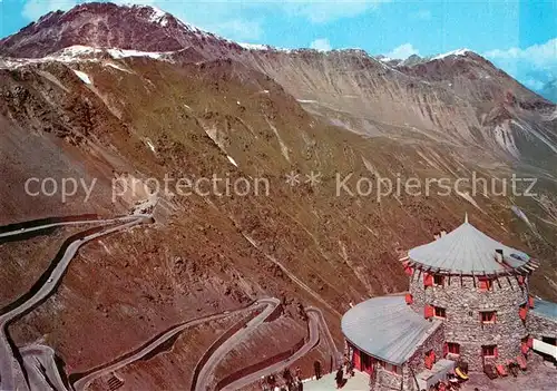 Stilfserjoch Rifugio Tibet Huette Passo Stelvio Stilfserjoch