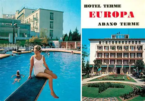 Abano_Terme Hotel Terme Europa Swimming Pool Abano Terme