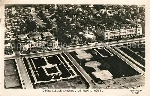 Deauville Casino Royal Hotel vue aerienne Deauville