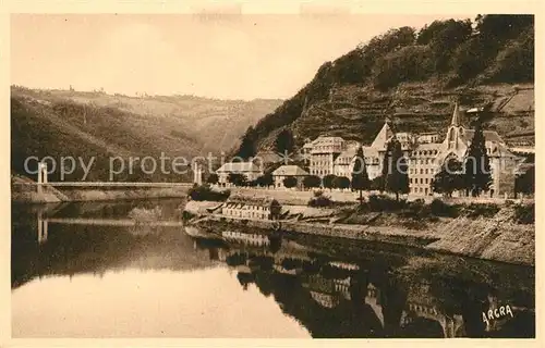 La_Deveze Barrage de Sarrans Hospice des incurables Vallee de la Truyere 