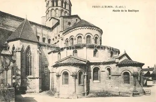 Paray le Monial Abside de la Basilique Paray le Monial