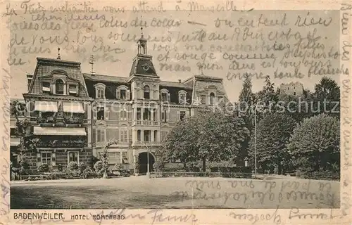 Badenweiler Hotel Roemerbad Badenweiler
