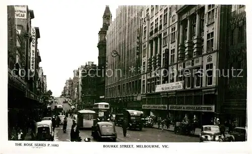 Melbourne_Victoria Bourke Street Melbourne Victoria