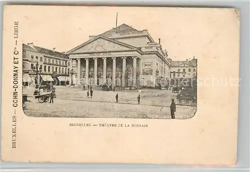 Bruxelles_Bruessel Theatre de la Monnaie Bruxelles_Bruessel