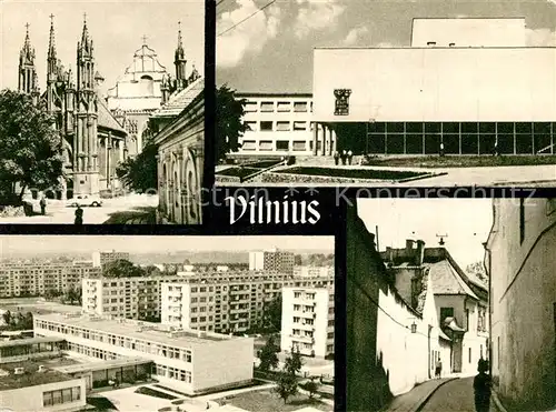 Vilnius Kulturpalast Kirche Buggasse Vilnius