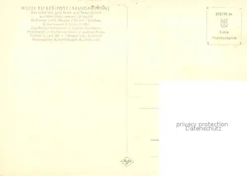 Saulgau_Bad Hotel Kleber Post Speisesaal Saulgau_Bad