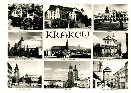 Krakow_Krakau Stadtansichten Krakow Krakau