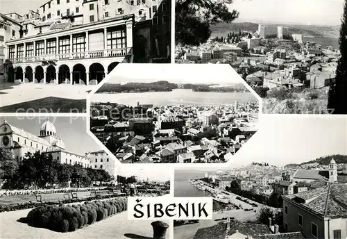 Sibenik Stadtpanoramen Sibenik