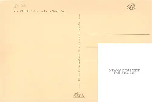 Verdun_Meuse Porte Saint Paul Verdun Meuse