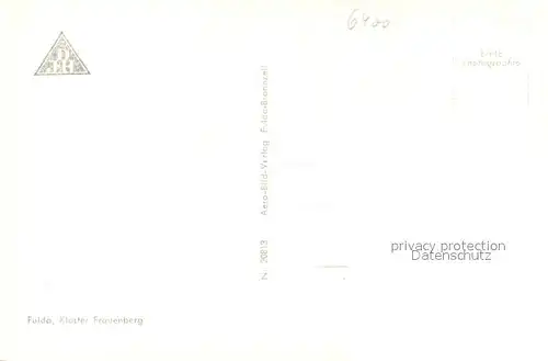 Fulda Fliegeraufnahme Fulda