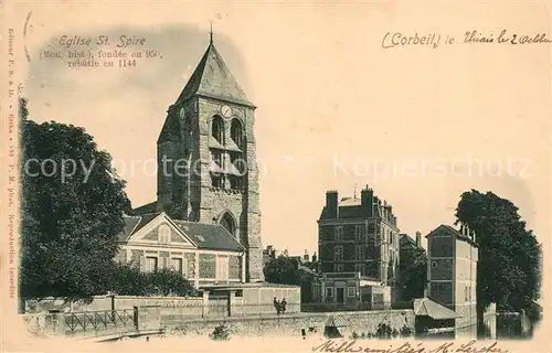 Corbeil Essonnes Eglise Saint Spire Corbeil Essonnes