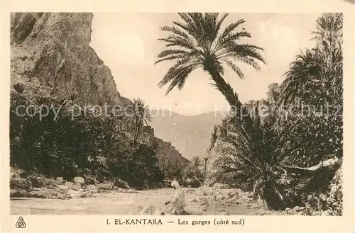 El_Kantara Les gorges El_Kantara