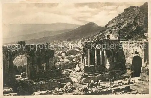 Messina Griechisches Theater Taormina Messina
