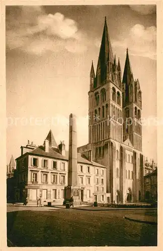 Caen Tours de Saint Etienne Pyramide Caen