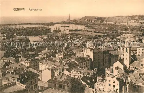 Genova_Genua_Liguria Panorama Genova_Genua_Liguria