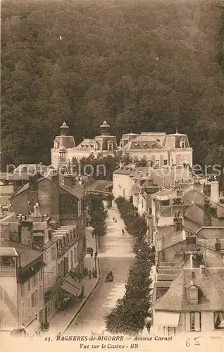 Bagneres de Bigorre Avenue Carnot Casino Bagneres de Bigorre