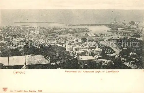 Genova_Genua_Liguria Panorama dal Ristorante Righi al Castellaccio Genova_Genua_Liguria
