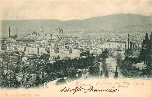 Firenze_Toscana Panorama San Miniato Firenze Toscana