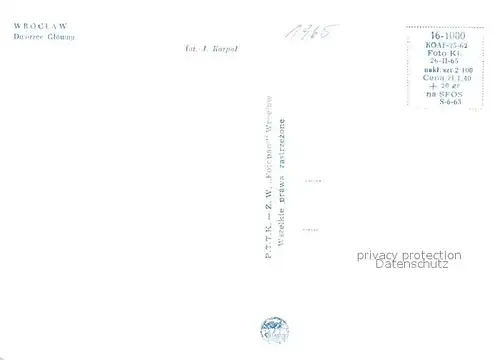 Wroclaw Dworzee Glowny Wroclaw