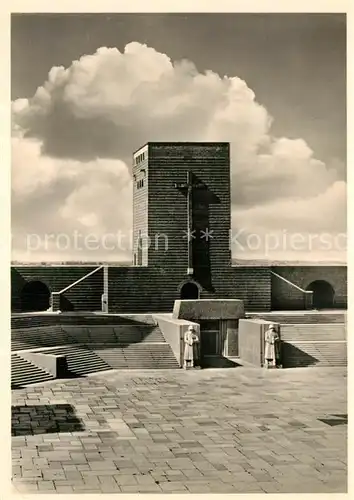 Tannenberg_Ostpreussen Reichsehrenmal Ehrenhof Denkmal Tannenberg_Ostpreussen