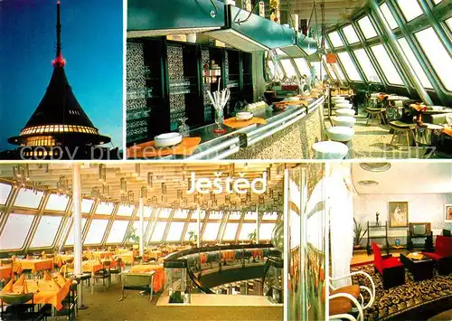 Liberec Bergrestaurant Fernsehturm auf dem Jested Liberec