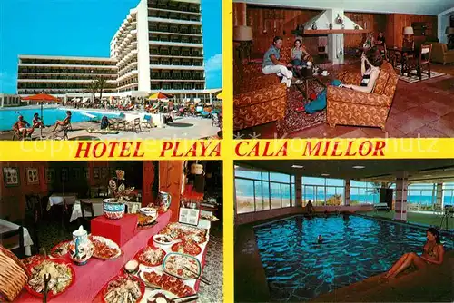 Cala_Millor_Mallorca Hotel Playa Swimming Pool Hallenbad Buffet Cala_Millor_Mallorca