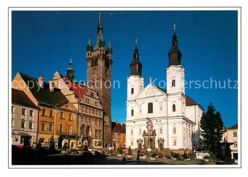 Klatovy Namesti Marktplatz Kirche Klatovy