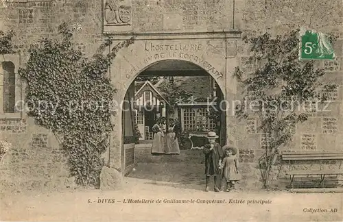 Dives sur Mer Hostellerie de Guillaume le Conquerant Entree principale Dives sur Mer