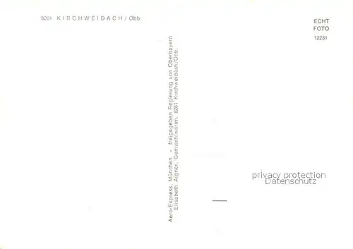 Kirchweidach Fliegeraufnahme Kirchweidach