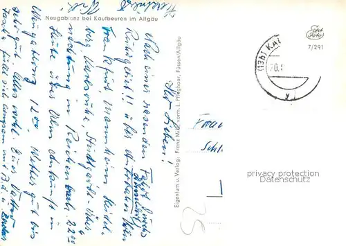 Neugablonz Fliegeraufnahme Neugablonz