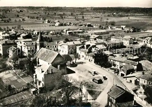 Le_Pizou Fliegeraufnahme Eglise et Bourg Le_Pizou